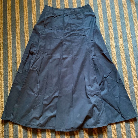 Navy blue maxi skirt - Picture 1 of 2